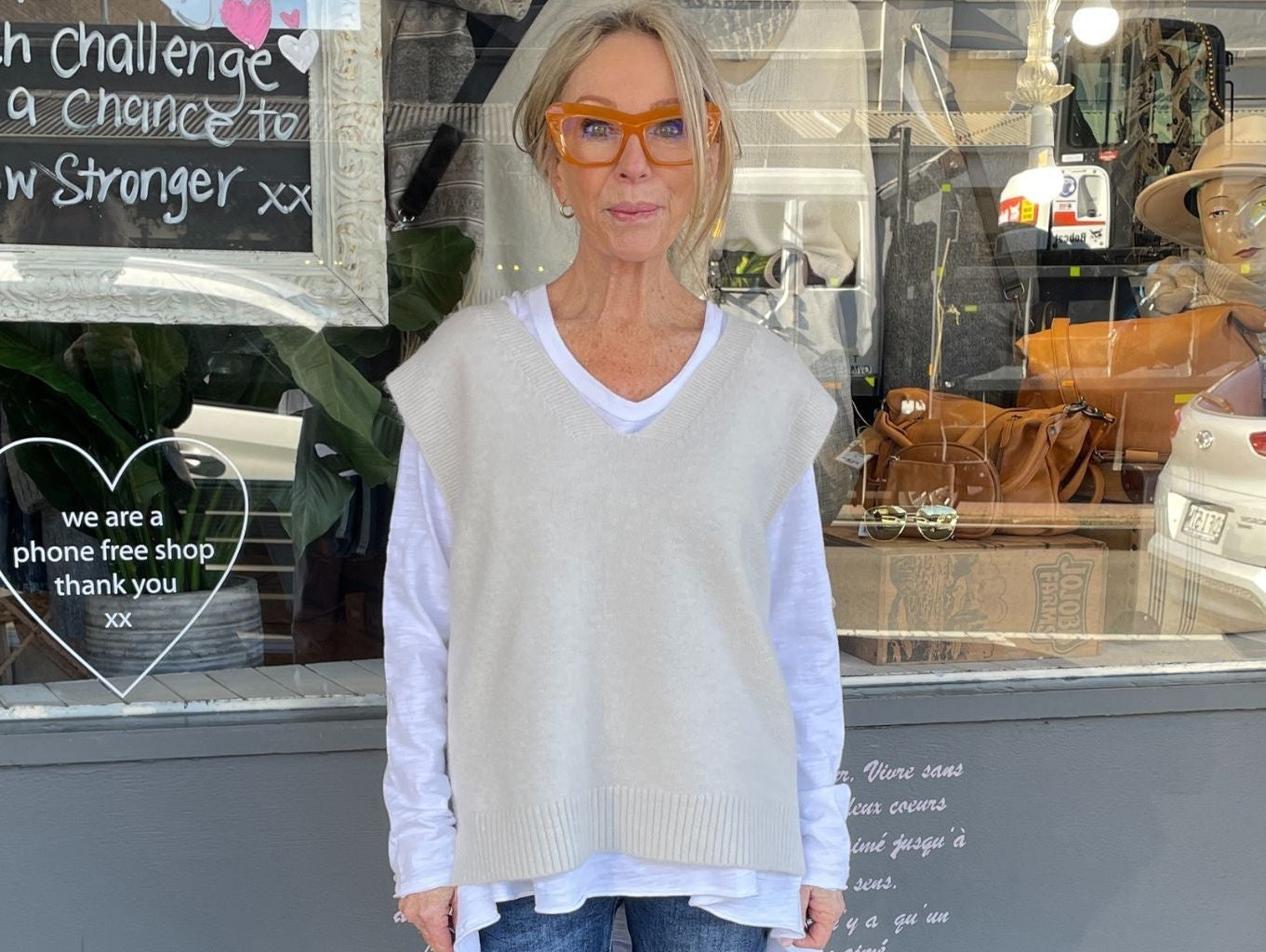 a message from shelly: our name our store